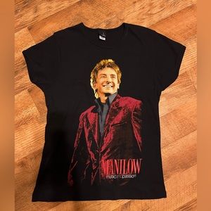 Manilow music and passion t shirt by Star BZ sz L women’s cut